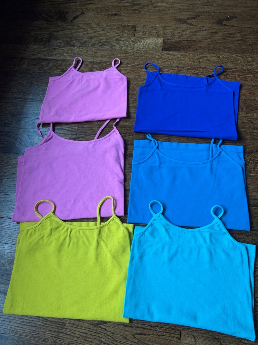 Malibu Sugar tanks - 6 pairs